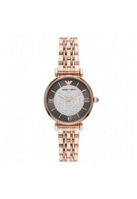 Emporio Armani Gianni T Bar Damenuhr roségold...