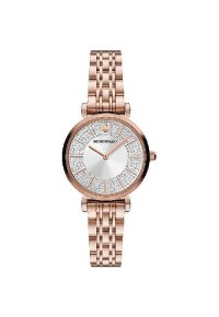 Emporio Armani Gianni T Bar Damenuhr roségold silber