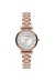 Emporio Armani Gianni T Bar Damenuhr roségold silber