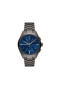 Emporio Armani Claudio Chronograph Herren grau blau