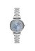 Emporio Armani Damenuhr silber roségold hellblau