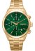 Donna Karan New York Soho Chronograph Herren gold gruen