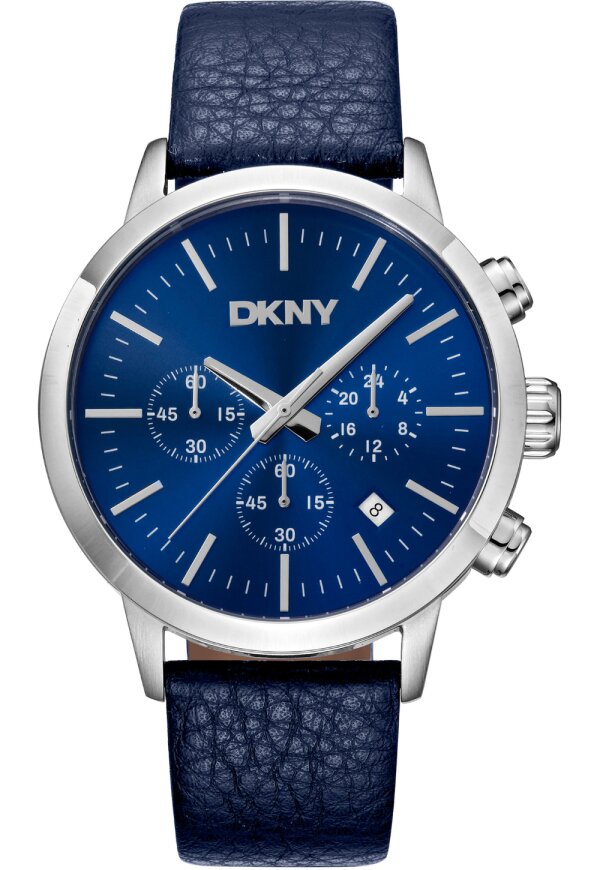 Donna Karan New York Everyday Dark Blue Chronograph Herren