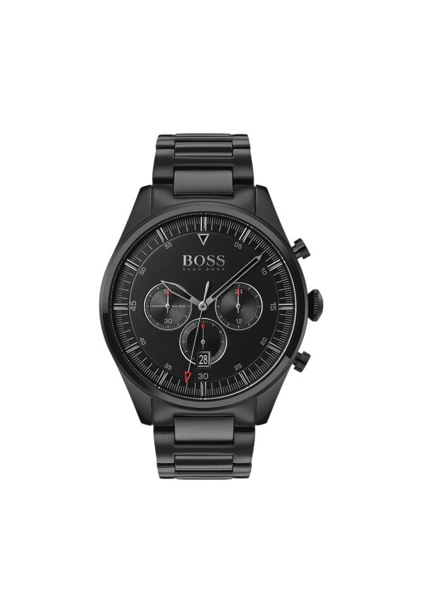 Boss Pioneer Herren Chronograph Schwarz Edelstahl HB1513714