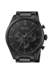 Boss Pioneer Herren Chronograph Schwarz Edelstahl HB1513714