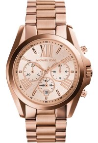 Michael Kors Bradshaw Damen Chronograph Roségold...
