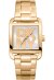 Donna Karan New York City Maxi Damenuhr gold silber