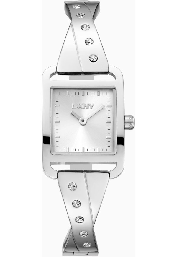 Donna Karan New York City Bangle Damenuhr silber