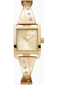 Donna Karan New York City Bangle Damenuhr gold