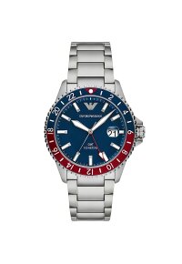 Emporio Armani Diver Quarzuhr Edelstahl Blau AR11590