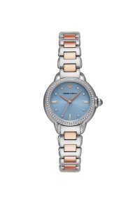Emporio Armani Mia Quarzuhr Edelstahl Blau AR11597