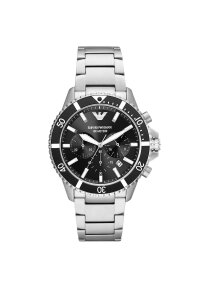 Emporio Armani World Explorer Chronograph Edelstahl...