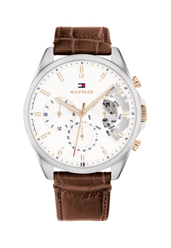 Tommy Hilfiger Baker Multifunktionsuhr Weiß 1710450