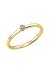 Solitaire Ring 1U526 aus 18kt Gelbgold mit Diamant 0,05 ct