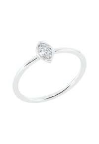 Solitaire Ring 1FW80 aus 18kt weißgold mit Diamant...