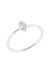 Solitaire Ring 1FW80 aus 18kt weißgold mit Diamant 0,24 ct