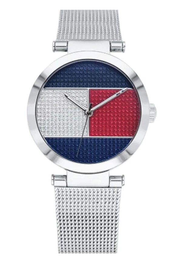 Tommy Hilfiger Lynn Damenuhr Blau Silber 1781866