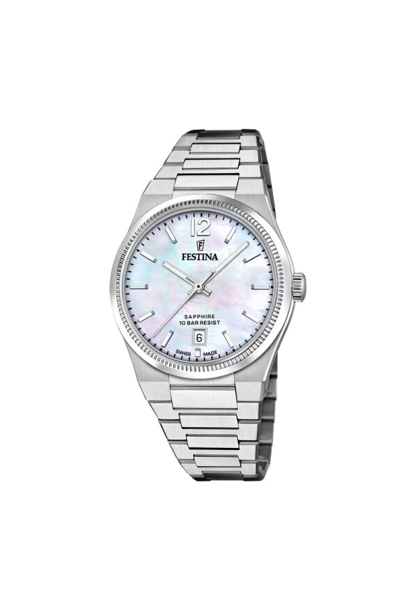 Festina Damenuhr Swiss Made Rivé F20052