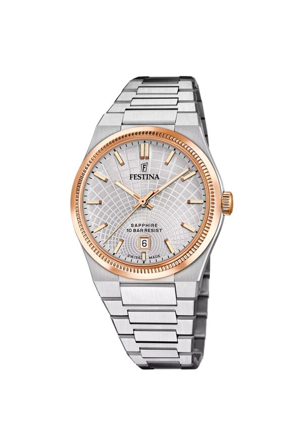 Festina Swiss Made Herrenuhr  Rivé F20065