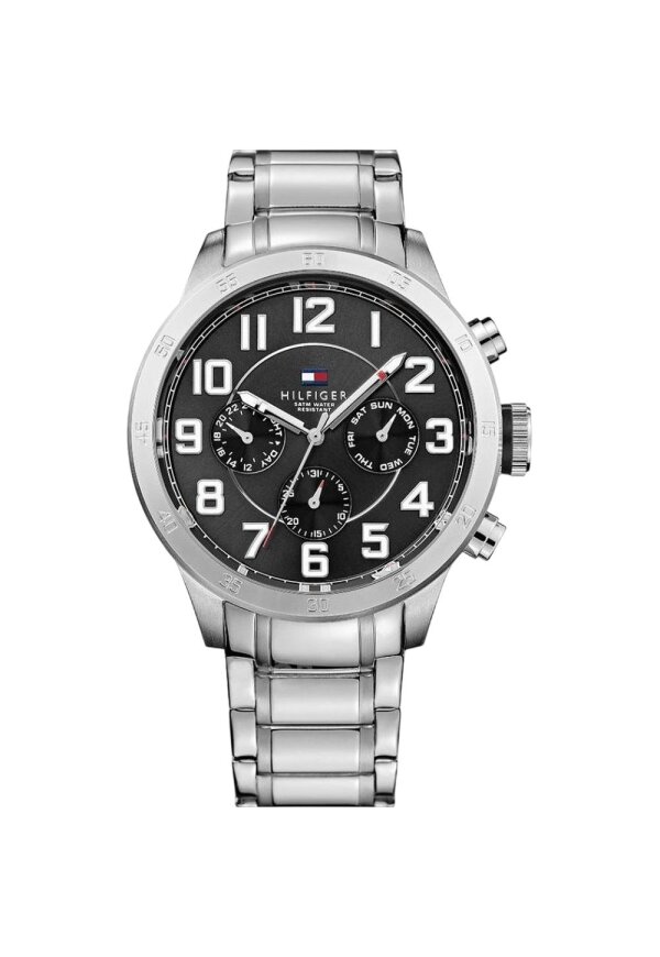 Tommy Hilfiger Trent Chronograph Schwarz Edelstahl 1791054