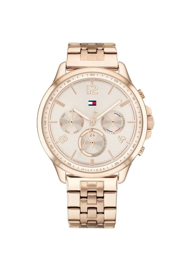 Tommy Hilfiger Harper Multifunktionsuhr Roségold Edelstahl 1782224