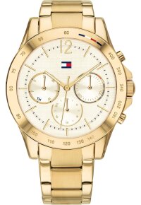 Tommy Hilfiger Haven Multifunktionsuhr Gold Edelstahl...
