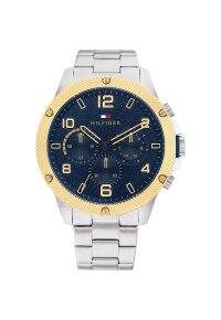 Tommy Hilfiger Blaze Multifunktionsuhr Blau Edelstahl...