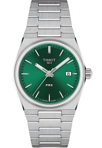Tissot PRX 35 Quarzuhr Grün Edelstahl...