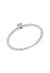Solitärring 1GH56 aus 18 Karat Weißgold mit Diamant 0,03 ct