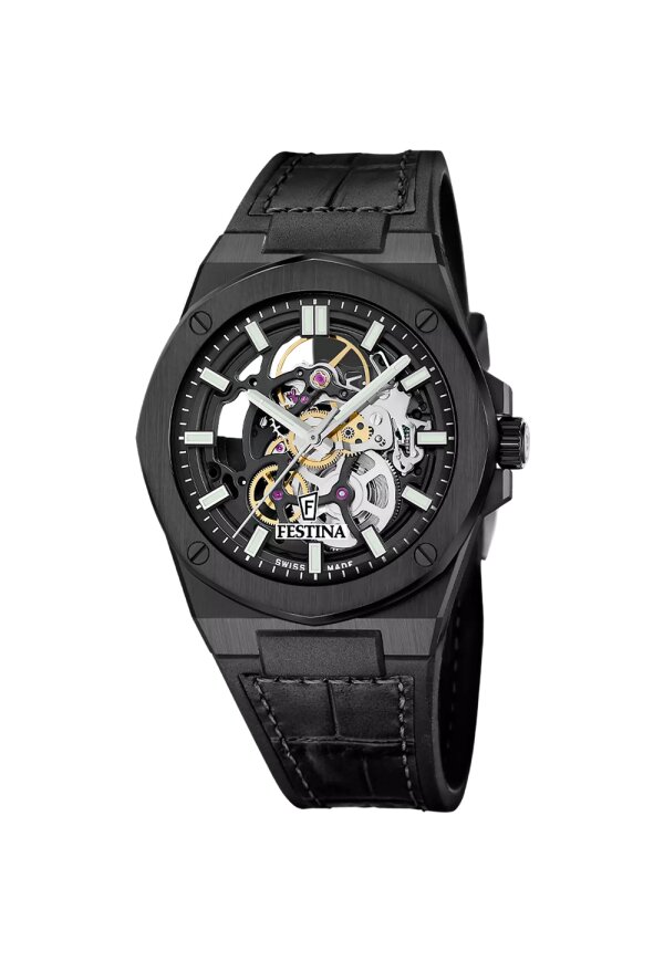 Herrenuhr Festina Swiss Made Automatik F22015
