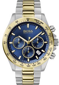 Hugo Boss Hero Chronograph Bicolor Edelstahl Blau HB1513767
