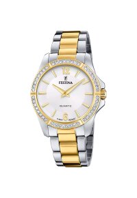Festina Damenuhr Silber-Bicolor Edelstahl F20594/1