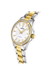 Festina Damenuhr Silber-Bicolor Edelstahl F20594/1