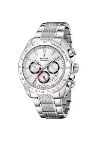 Festina Timeless Chronograph Herrenuhr Weiß...