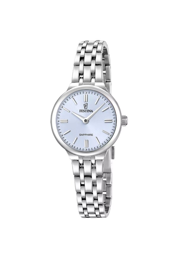 Festina Mademoiselle Damenuhr Blau Edelstahl F20744/3