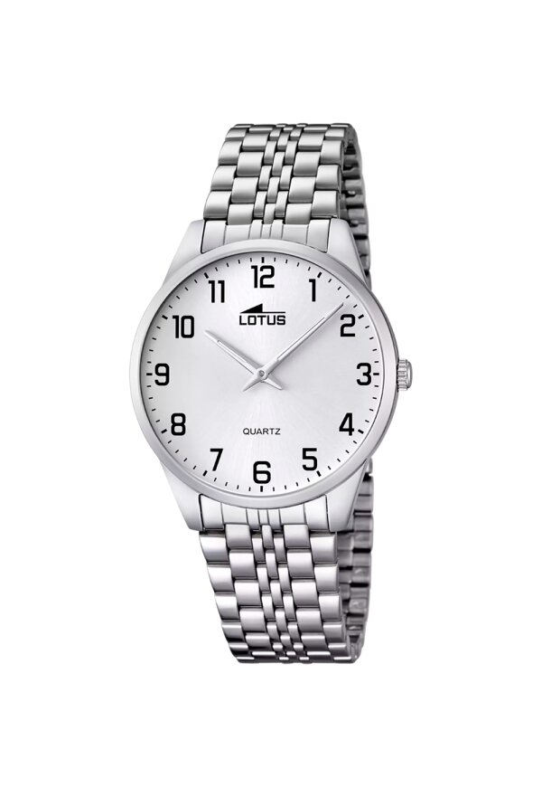 Lotus Classic Steel Herrenuhr Weiß Edelstahl 15883/1