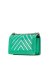 CHANEL Boy Flap Bag Chevron Lammleder mit holografischem PVC