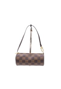 Louis Vuitton Papillon Pochette N51380 Damier Ebene Mini...