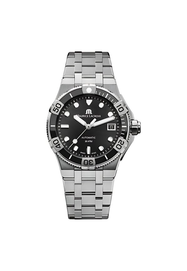 Maurice Lacroix AIKON Venturer Automatic 38 mm Unisex Schwarz AI6057-SSL22-330-1