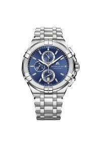 Maurice Lacroix AIKON Chronograph 44 mm Blau Edelstahl...
