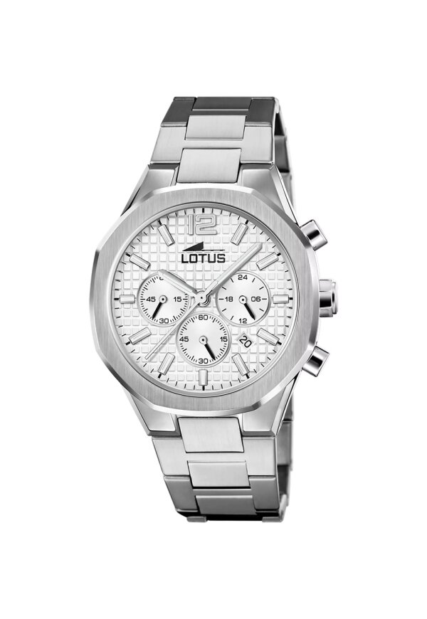 Lotus Chronograph Herrenuhr Silber Edelstahl 18847/1
