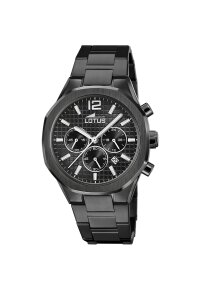 Lotus Chronograph Herrenuhr Grau Edelstahl 18849/1