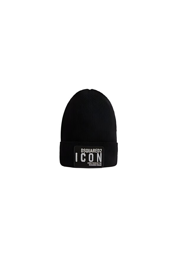 Dsquared2 ICON Wintermütze Schwarz Unisex