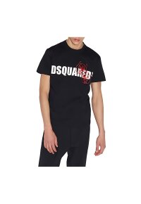 Dsquared2 Doodle Logo T-Shirt Herren Schwarz