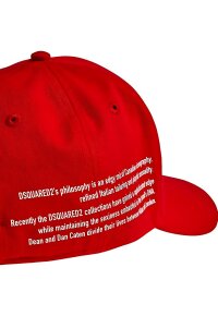 Dsquared2 Embroidered Baseball Cap Rot Unisex