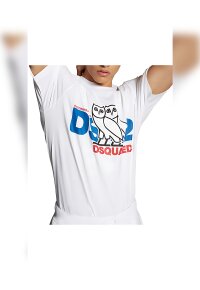 Dsquared2 D2 x OVO T-Shirt Weiß Herren