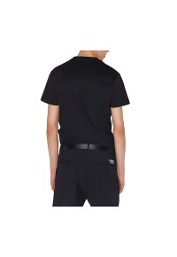 Dsquared2 T-Shirt Schwarz DSQ2 Brother Logo Druck