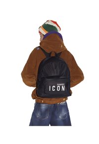 Dsquared2 Be ICON Rücksack Schwarz Unisex