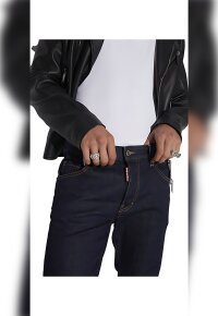 Dsquared2 Dark Rinse Skater Jeans Blau Herren