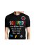 Dsquared2 Rainbow T Shirt Herren schwarz